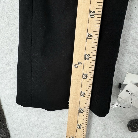 Amanda + Chelsea Jacket Womens Size 12 Classic Blazer Suit Black Stretch NEW - Picture 8 of 10